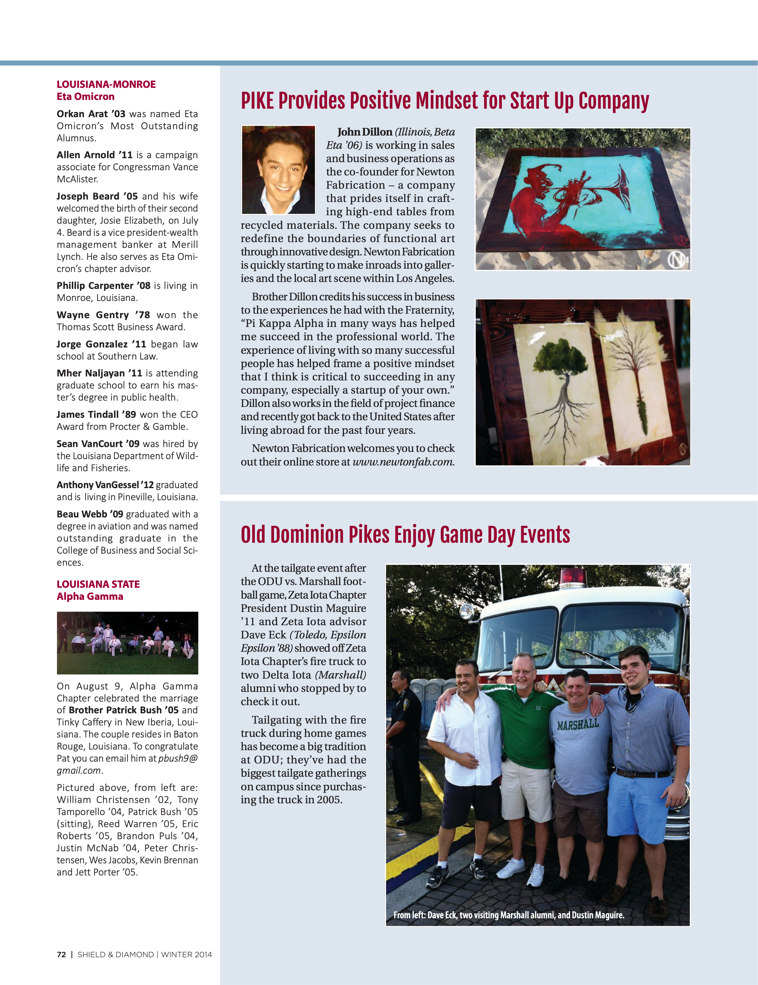 Pike Provides Positive Mindset for Start Up Company